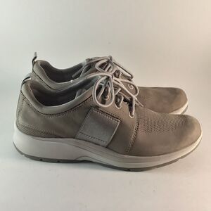Aravon womens comfort shoes lace up sneakers gray size 7.5 CH6111
